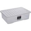 CRYSTAL UNDERBED STORAGE BOX & LID 32LTR