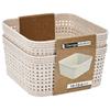 Storage Solutions Basket 120M 2PK