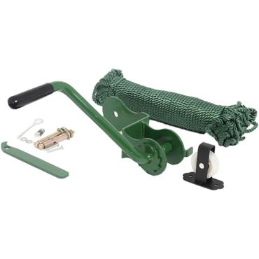 De Ville Clothes Line Winder Green