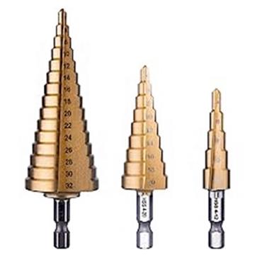 AC BROOKLYN 3 PEICE STEP DRILL SET LARGE ALUM CASE