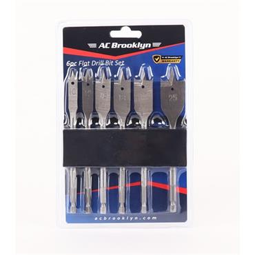 AC BROOKLYN 6PC FLAT BIT SET