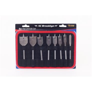AC BROOKLYN 8PC FLAT BIT SET