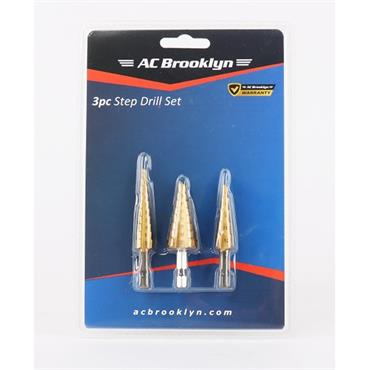 AC BROOKLYN 3PCE STEP DRILL SET