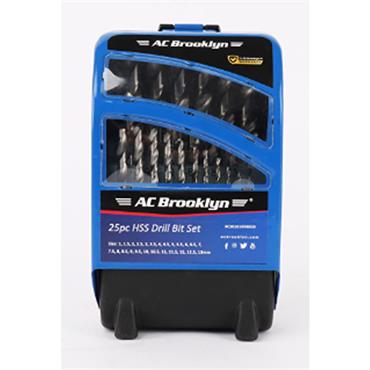 AC BROOKLYN 25 PIECE DRILL BIT SET