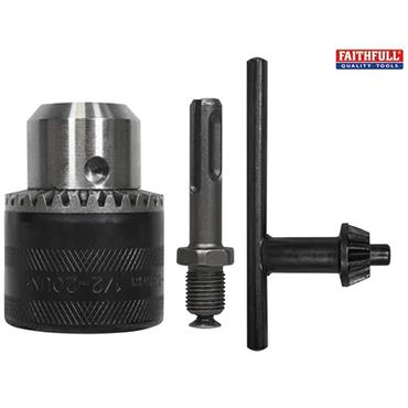 Faithfull Chuck 13mm & SDS Adaptor