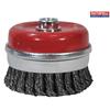 Faithfull Wire Brush Knot 100mm