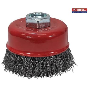 Faithfull Wire Cup Brush 80mm