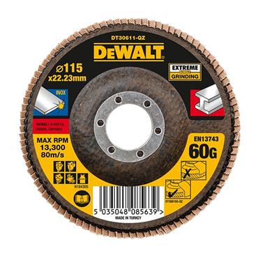 Dewalt Ex Flap Disc 115mm 60G  Dt30611-Qz