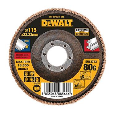 Dewalt Flap Disc 115mm 80G Dt30621-Qz