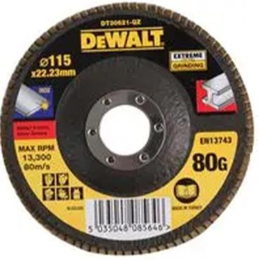 Dewalt Flap Disc 115mm 80 Grit Dt3257-Qz