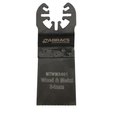 Abracs Multi Blade Wood 34mm 5 Pack