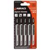 Abracs Jigsaw Blades Wood 5 Piece