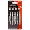 Abracs Jigsaw Blades Metal 5 Piece