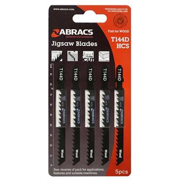 Abracs Jigsaw Blades Wood 5 Pack