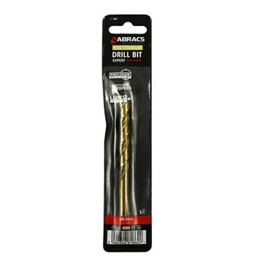 Abracs Tin Coated Hss Drill Bit 8mm