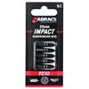 Abracs Impact Bit Pz2 25mm 5 Pack
