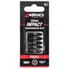 Abracs Impact Bit Pz2 25mm 5 Pack