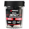 Abracs Impact Bit Pz2  50mm  10 Pack