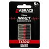 Abracs Impact Screwdriver Bits 25mm 5 Pack