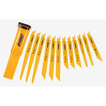 DT2445-QZ BI METAL MIXED SABRE BLADES 12PK