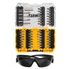 DT70703-QZ 47PC SCREW DRIVE SET & GLASSES