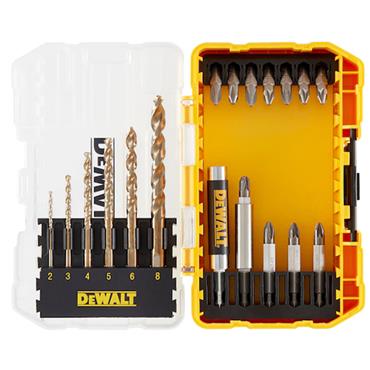 DT70711-QZ DEWALT 19PC XTREME METAL DRILL SET