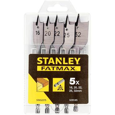 Stanley Flatwood Bit  16,20,22,25Overall Lgt