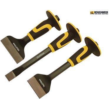 Roughneck Chisel & Bolster Set 3 Pce