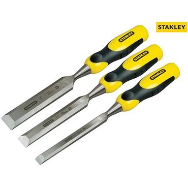 Stanley D/Grip Chisel 3 Pack