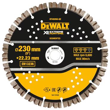 Dewalt Masonry Diamond Blade 230x22 DT40260