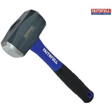 Faithfull Club Hammer F/glass Handle 1.13Kg