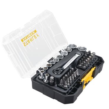 FatMax 1/4in Socket & Bit Set, 37PC STA019101