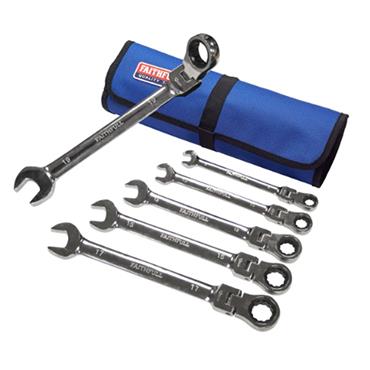 Faithfull 6Pce Ratcheting Spanner Set