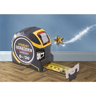 Stanley Fatmax  Auto Lock Tape 8m