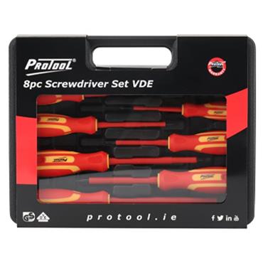 Protool Vde Screwdriver Set 8Pce