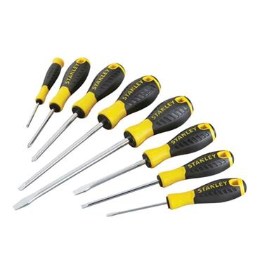 STA060210 STANLEY ESSENTIAL 8PC SCREWDRIVER