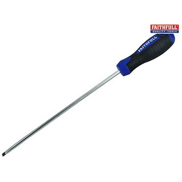 Faithfull Soft Grip Screwdriver 200mm X 5.5mm