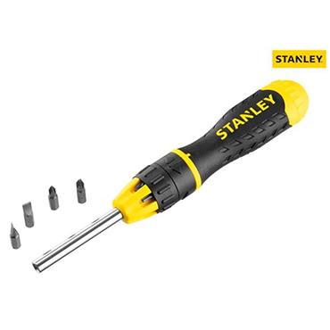 Stanley Ratchet Screwdriver + Bits