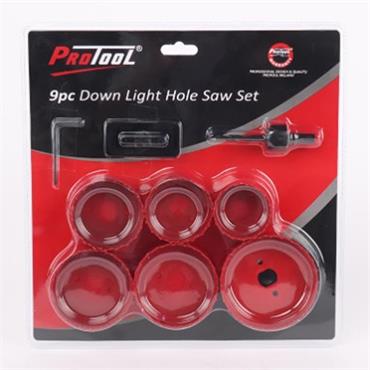 Protool Holesaw Set 9 Piece