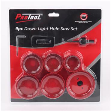 Protool Holesaw Set 9 Piece