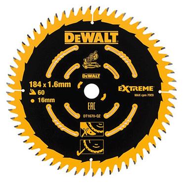 Dewalt Dt1670Qz Blade For Dcs365 60T 184X16mm