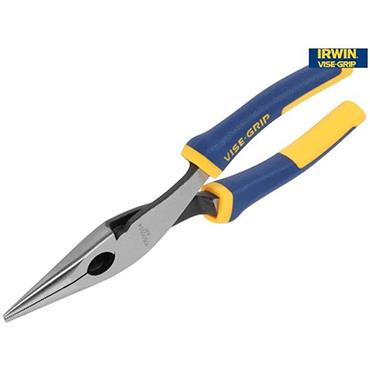 Irwin V/Grip Long Nose Plier 8"