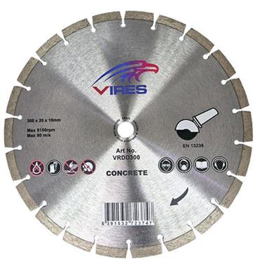 Vires Diamond Disc 300mm Con Saw VRDD300