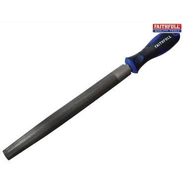 Faithfull Half Round File 2 Cut 10"