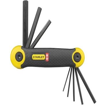 Stanley Folding Hex Key Set 8 Piece