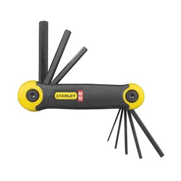 Stanley Folding Hex Key Set 8 Piece