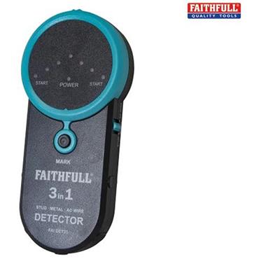 Faithfull 3 In 1 Stud Metal & Live Wire
