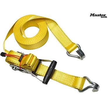 Masterlock Ratchet Tiedown & J Hooks 8.25m