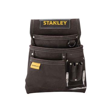 STA180114 STANLEY LEATHER NAIL & HAMMER POUCH