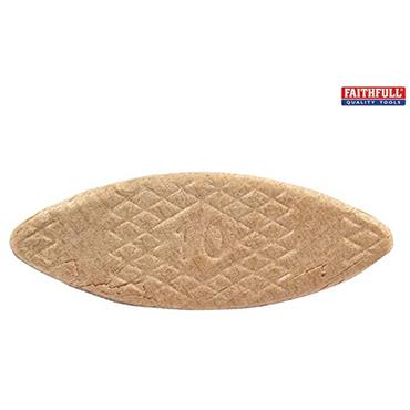 Faithfull Biscuit Wood No.10 125 Tub